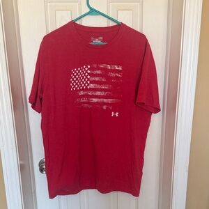 Under Armour Men's Red Flag Tee